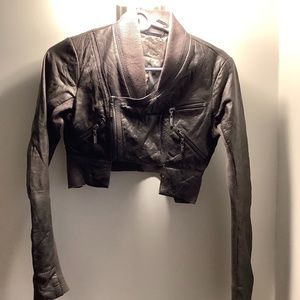 COPY - Guess by Marciano Size S Leather Mini Jacket